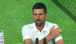 Wimbledon 2026 - Novak Djokovic après sa défaite contre Jannik Sinner : "C’était une bonne vieille raclée"