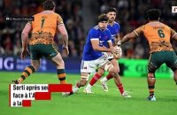 Oscar Jegou touché à l'épaule contre l'Australie - Rugby - Championnat des nations