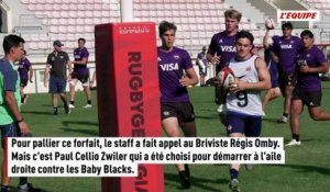 Paul Cellio Zwiler unique changement dans la compo des Bleuets pour défier la Nouvelle-Zélande en demi-finales du Mondial U20 - Rugby - Mondial U20 - Bleuets