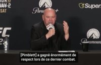 UFC 329 - White salue la performance “incroyable” de Pimblett face à Saint Denis
