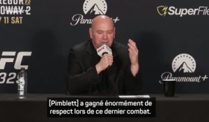 UFC 329 - White salue la performance “incroyable” de Pimblett face à Saint Denis