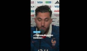 Cette défaite « est une déception immense », déclare Rayan Cherki