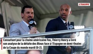 « La meilleure équipe a gagné », estime Thierry Henry après la défaite des Bleus face à l'Espagne en demi-finales de la Coupe du monde - Coupe du monde 2026