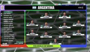 Coupe du Monde 2026 : Pas mal de surprises... Les compos d'Angleterre-Argentine