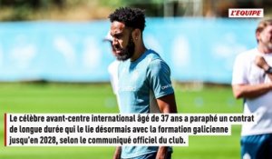 Pierre-Emerick Aubameyang quitte l'OM et s'engage au Deportivo La Corogne jusqu'en 2028 - Foot - Transferts
