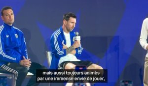 Argentine - Messi : "La compétition est quelque chose de naturel chez nous"