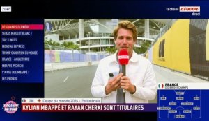 Rayan Cherki, Kylian Mbappé et Warren Zaïre-Emery titulaires, sept changements : la composition des Bleus pour la petite finale contre l'Angleterre - Foot - Coupe du monde 2026