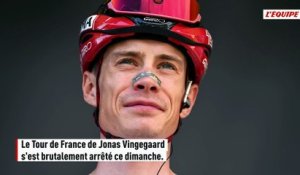Jonas Vingegaard souffre d'une fracture de la clavicule et va être opéré dans les prochains jours - Tour de France