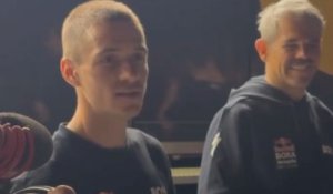 Tour de France 2026 - Remco Evenepoel fête sa première victoire d'étape en montagne sur le Tour avec son équipe Redbull Bora-Hansgrohe