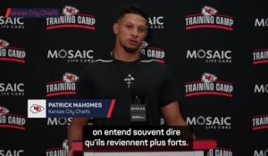 Mahomes se sent « plus fort que jamais » après sa blessure - Foot US - NFL