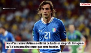 Andrea Pirlo ne viendra pas, Paolo Maldini prêt à s’en aller : l’Italie dans la tempête et toujours à la recherche d’un sélectionneur - Foot - Italie