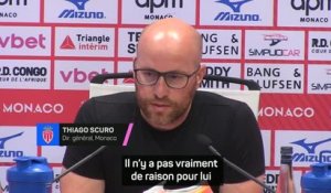 Monaco - Scuro sur Balogun et Camara : "De meilleures choses arriveront à l’avenir"