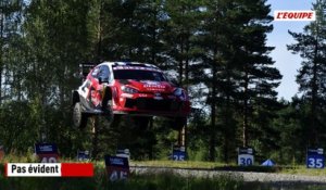 Énorme sortie de route pour Sébastien Ogier au rallye de Finlande, l'étape interrompue - Rallye - Rallye de Finlande