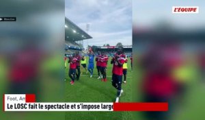 Le LOSC fait le spectacle et s'impose largement face à Louvain en amica - Foot - Matches amicaux