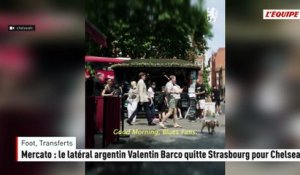 Mercato : l'international argentin Valentin Barco quitte Strasbourg pour rejoindre Chelsea - Foot - Transferts