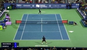 Les temps forts de la victoire de Gaël Monfils à Montréal - Tennis