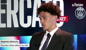 PSG : les premiers mots de Maghnes Akliouche après sa signature à Paris