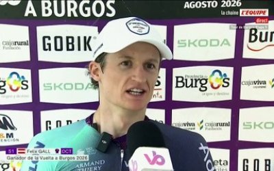 Felix Gall, vainqueur du Tour de Burgos : « Une énorme bataille » - Cyclisme - Tour de Burgos