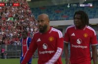 Amical : Bryan Mbeumo égalise pour Manchester United sur une erreur défennsive du PSG