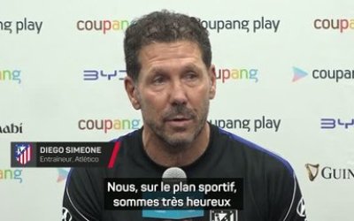 Atlético - Simeone : "Nous sommes très heureux d’avoir Julián"