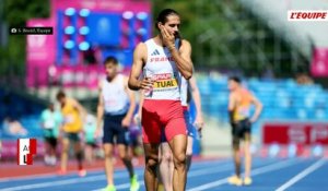 Le tenant du titre Gabriel Tual éliminé en demi-finales du 800 m aux Championnats d'Europe, Corentin Le Clezio qualifié - Athlé - Championnats d'Europe (H)