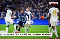 Mercato : accord entre l'Ajax et le PSG pour l'arrivée de Mika Godts - Foot - Transferts