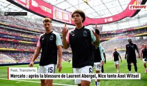 Mercato : après la blessure de Laurent Abergel, Nice tente Axel Witsel - Foot - Transferts