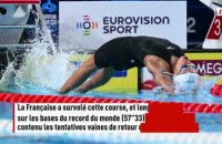 Mary-Ambre Moluh impressionnante championne d'Europe du 100 m dos, Pauline Mahieu médaillée de bronze - Natation - Championnats d'Europe