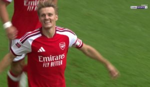 Community Shield : Ødegaard met les Citizens à terre dès le retour des vestiaires, 3-0 pour Arsenal