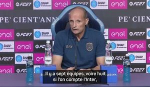Naples - Allegri : "L'Inter est logiquement le favori"