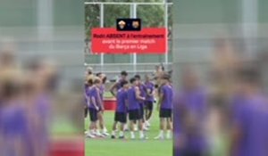 Barça - Rodri absent à l’entraînement
