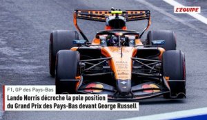 Lando Norris décroche la pole position du Grand Prix des Pays-Bas devant George Russell - F1 - GP des Pays-Bas
