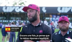 LIV Golf - Rahm : "Je veux rentrer aider ma femme"