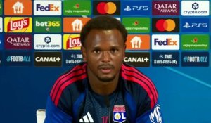 Loïs Openda (attaquant de l'OL) : « Dès le premier jour ici je me suis senti à la maison » - Foot - Ligue des champions - OL