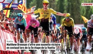 Matthew Brennan s'offre une nouvelle victoire en costaud lors de la 5e étape de la Vuelta - Vuelta