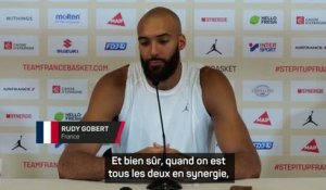 France - Gobert : "Avec Wembanyama, c’est unique"