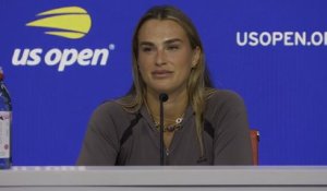 US Open 2026 - Aryna Sabalenka répond aux critiques : "Peut-être qu'il y a quelque chose qui ne va pas chez les gens"
