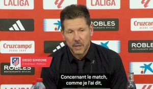 Simeone sur le mercato : « Tout peut toujours arriver » - Foot - Liga
