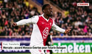 Mercato : accord Monaco-Everton pour Folarin Balogun - Foot - Transferts
