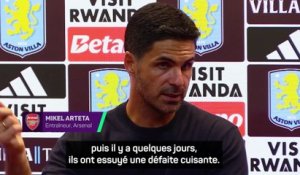 Mikel Arteta « vraiment satisfait » après le court succès face à Aston Villa - Foot - Premier League - Arsenal
