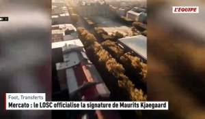 Mercato : le LOSC officialise la signature de Maurits Kjaegaard - Foot - Transferts