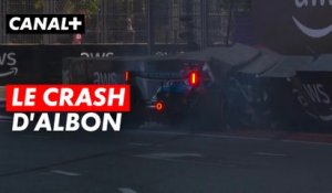 Le crash d'Albon