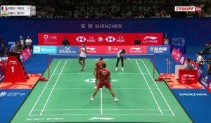 Les frères Popov sortis dès le 2e tour en double - Badminton - Masters de Chine