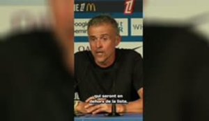 PSG - Enrique donne les raisons de l'absence de Digne