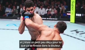 UFC Paris - Sola : "Un petit peu déçu pour Ziam que ça se finisse dans la douleur"