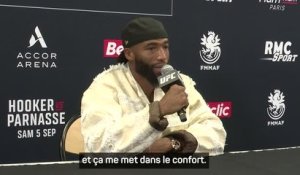 UFC Paris - Parnasse : "Ça fait super plaisir de voir tous les Français me soutenir"