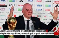 Gianni Infantino n'a pas changé d'avis : malgré la crise, il confirme qu'il sera candidat à sa réélection à la tête de la FIFA - Foot