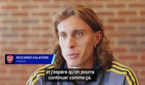 Arsenal - Calafiori : "On a commencé de la meilleure des manières"