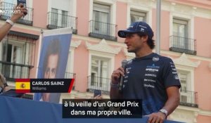 Formule 1 - Sainz : "Je veux profiter au maximum de ce week-end"