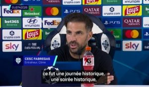 Côme - Fabregas : "Une soirée historique”